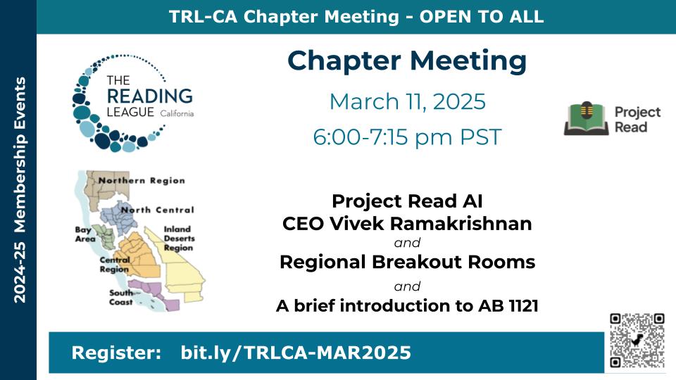 March Chapter Event Flyer & Member Breakout