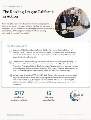 TRL-Ca 2025 Impact Report
